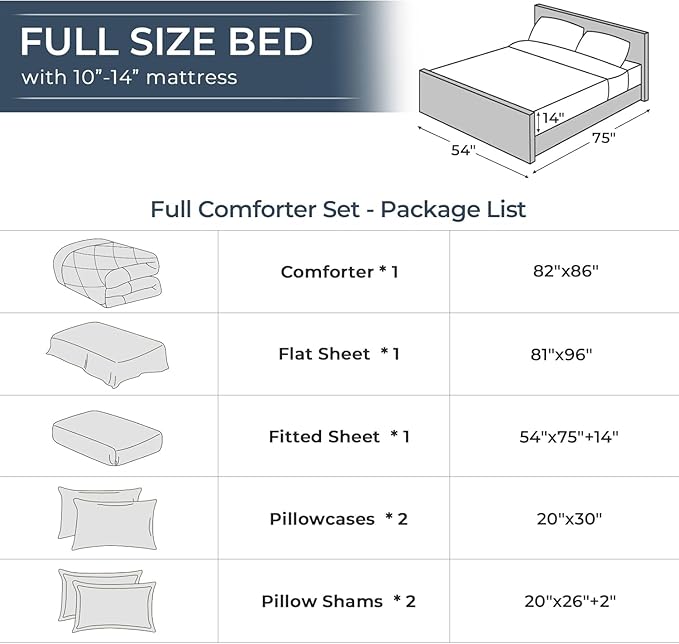 HEVUMYI Khaki Full Comforter Set - Image 8