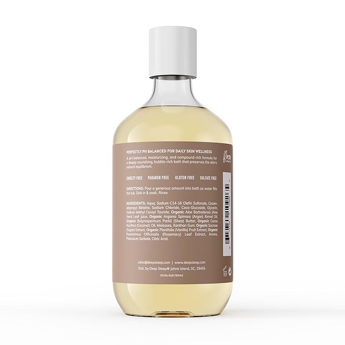 Deep Steep Bubble Bath, Clinically Tested Soothing Soak - Image 2