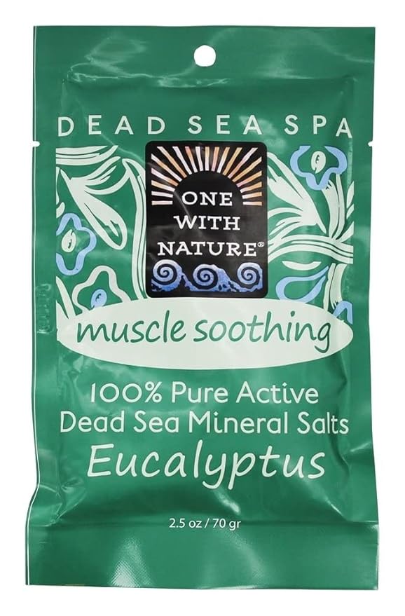 One With Nature Bath Salt Green Eucalyptus, 2.5 Ounce - Image 3