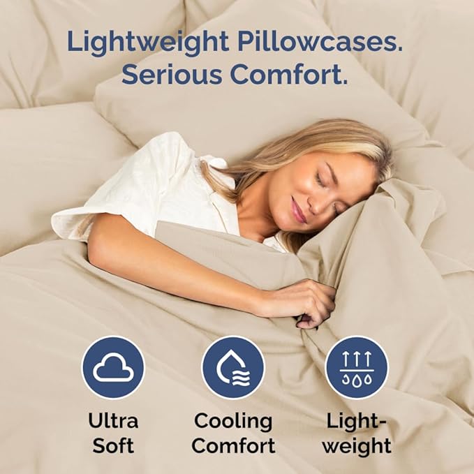 Body Pillowcases Set of 4-20x54 Long Body Pillow Case - Image 3