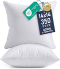 Utopia Bedding 14x14 Pillow Inserts, Sofa & Couch – Soft, Supportive & Fluffy by UTOPIABEDDING