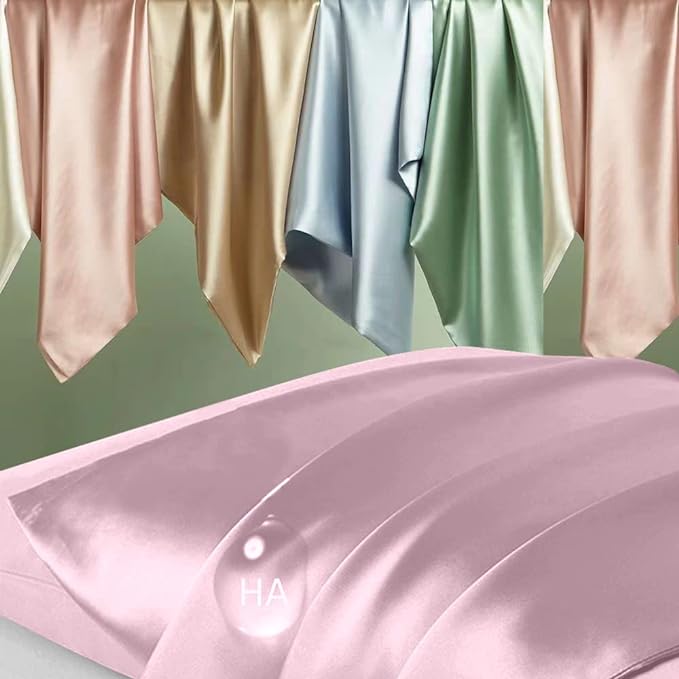 Silk Pillowcase for Hair and Skin, Mulberry Silk Pillow Cases King Size - Image 2