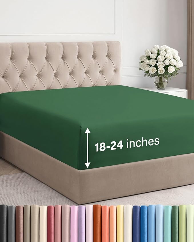 Extra Deep Queen Fitted Sheet by CGKUnlimited
