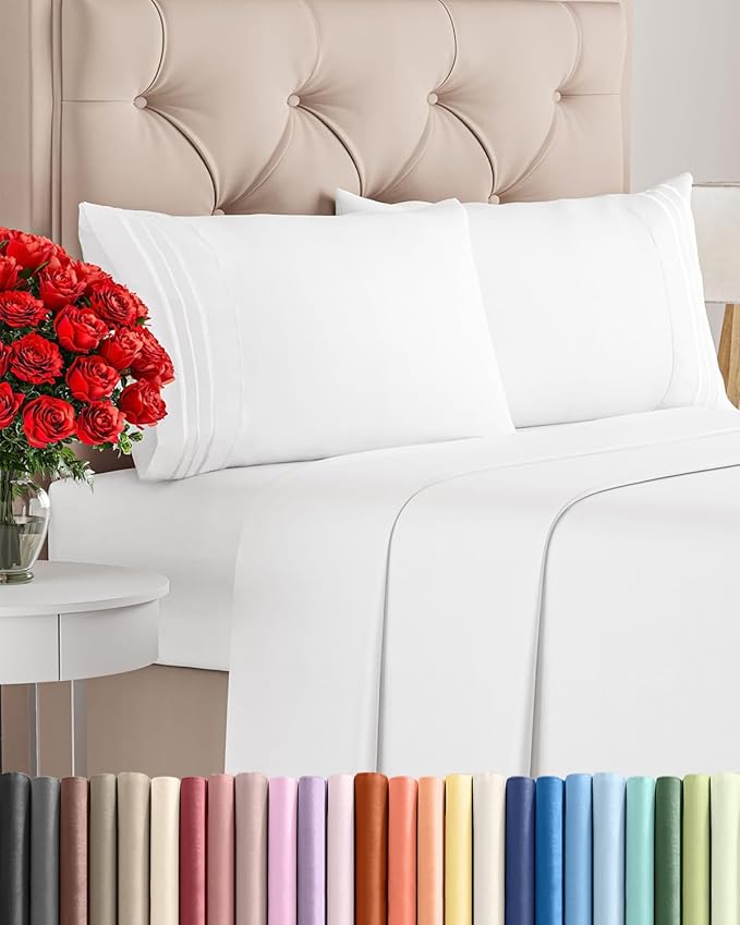 King Size 4 Piece Sheet Set by CGKUnlimited