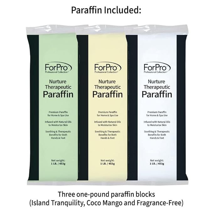 ForPro Nurture Digital Paraffin Bath Kit, All-In-One Paraffin Wax Kit - Image 4