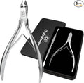 Cuticle Trimmer 3/4 Jaw Extremely Sharp Cuticle Nippers Scissors Stainless by Gubonwer