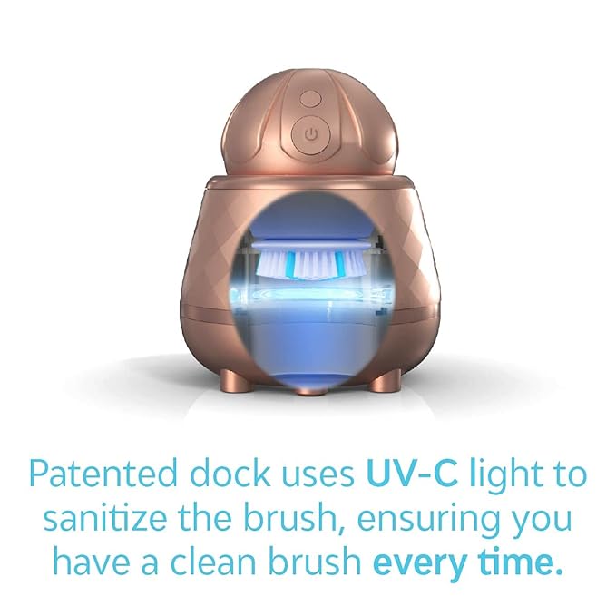 TAO Clean Ona Diamond Orbital Facial Brush and Cleansing Station, Electric Face - Image 3