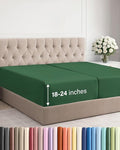 Extra Deep Split King Fitted Sheet by CGKUnlimited