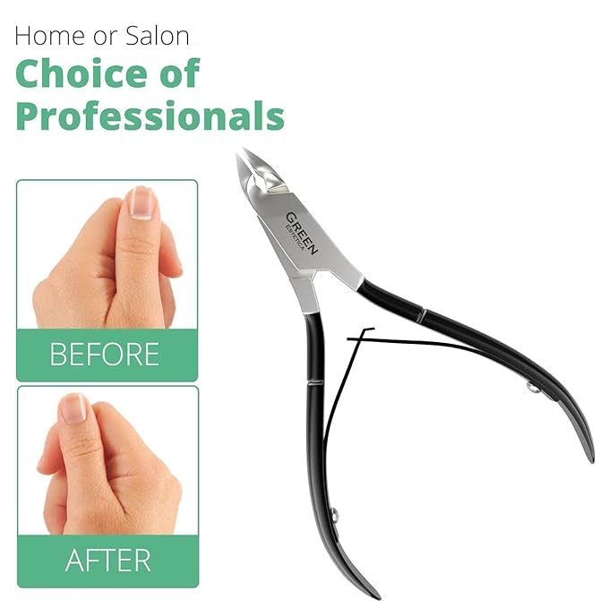 Professional Cuticle Trimmer Nail Cuticle Cutter Stainless Steel Cuticle Nippers - Image 5