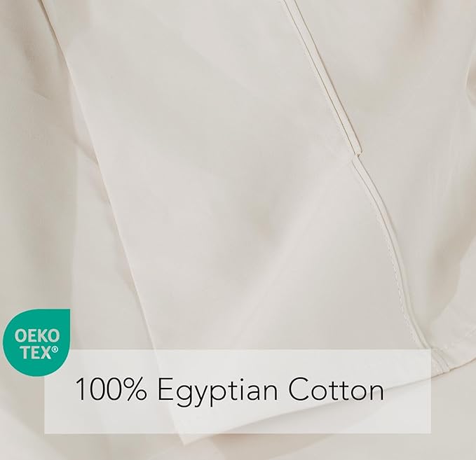 Shunjie.Home Flat Sheet Only Full Size, 400 TC 100% Egyptian Cotton Flat Sheet - Image 3