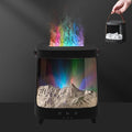 Essential Oil Diffuser, Upgraded Portable Aurora Flame Aromatherapy Scent Aroma by Eiifiter