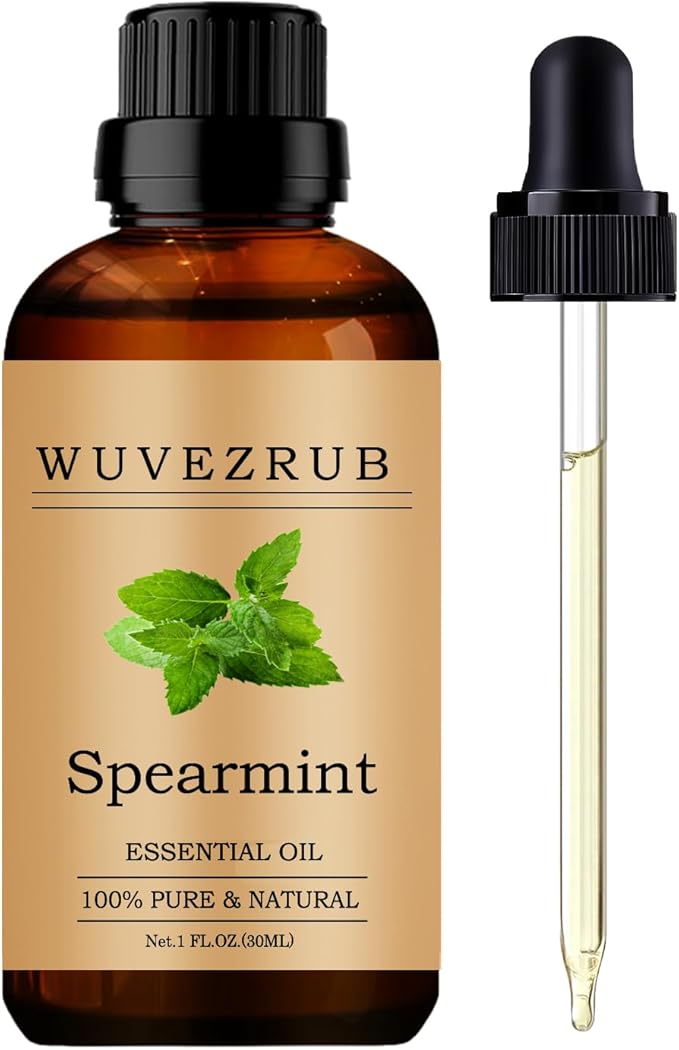 Spearmint Essential Oil, 30ML Pure Spearmint by WUVEZRUB