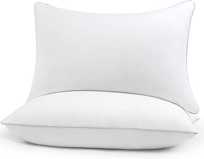 HIMOON Bed Pillows for Sleeping 2 Pack, King Size Cooling Pillows Set of 2 by HIMOON