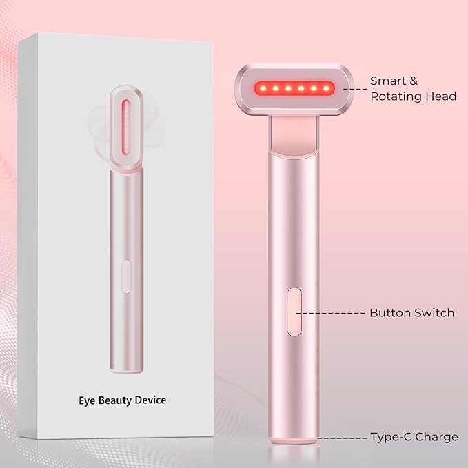 Red-Light-Therapy-for-Face, 7 in 1 LED Light-Therapy-Wand - Image 8