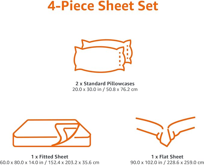 Amazon Basics Lightweight Super Soft, Breathable, Wrinkle-Free Microfiber 4 - Image 6