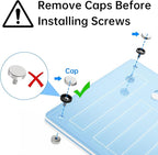 NiHome Acrylic Magnetic To Do List Planning Board with Sliders & Desktop Stand, Kids & Adults Chore Chart, Checklist Routine Chart Task Board for Fridge & Desk, For Magnetic Metal Surfaces Only (Blue)