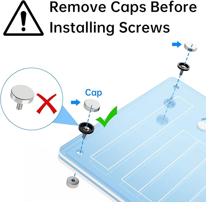 NiHome Acrylic Magnetic To Do List Planning Board with Sliders & Desktop Stand, Kids & Adults Chore Chart, Checklist Routine Chart Task Board for Fridge & Desk, For Magnetic Metal Surfaces Only (Blue)