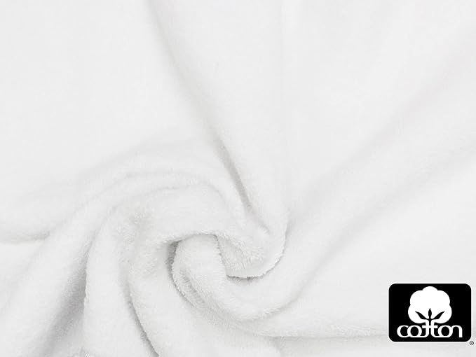 Cotton Craft Ultra Soft 4 Pack Oversized Extra Large Bath Towels 30x54 White - Image 6