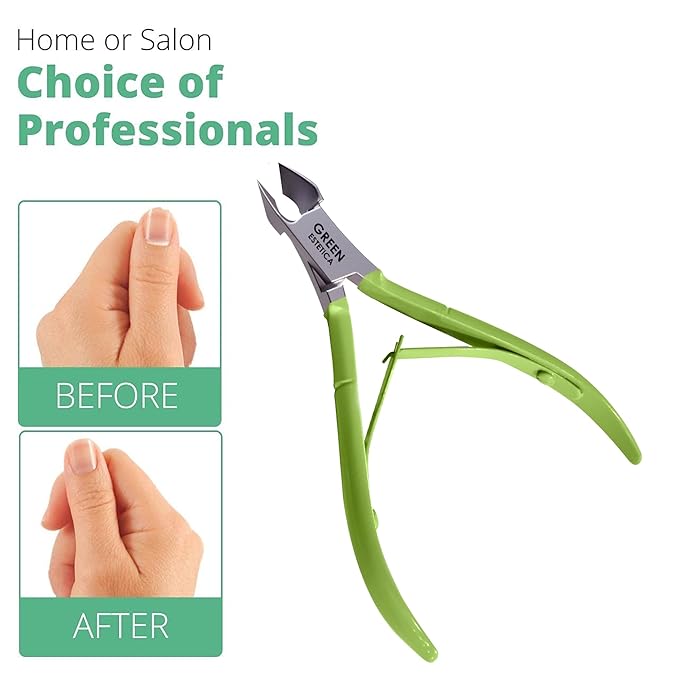 Professional Cuticle Trimmer Nail Cuticle Cutter Stainless Steel Cuticle Nippers - Image 5