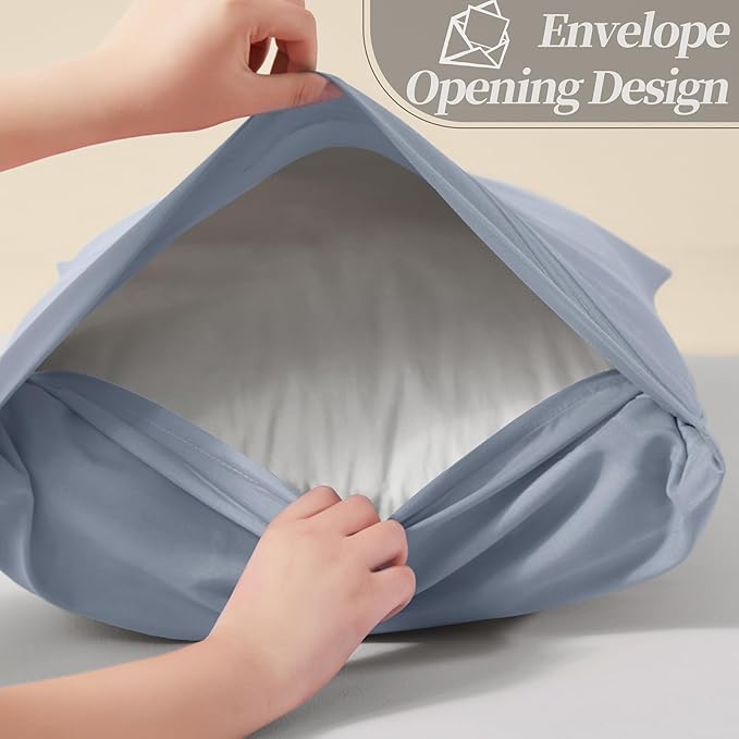 Vonty 2 Pack King Pillow Cases - Image 6
