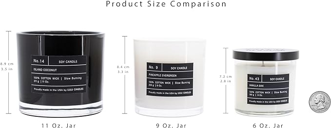 Lulu Candles | Espresso Bean | Luxury Scented Soy Jar Candle | Hand Poured in - Image 7