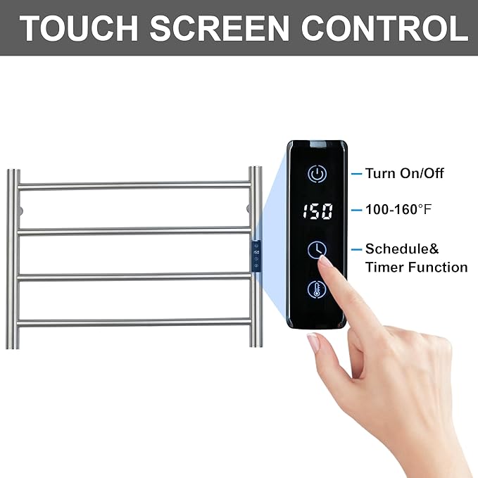 Electric Towel Rack with Voice Control - Image 6