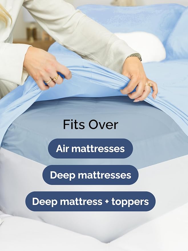 Extra Deep Split King Sheet Set - Image 6