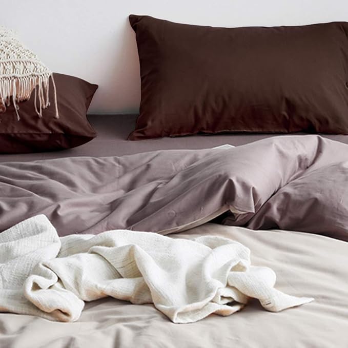FLXXIE Pillow Cases Queen, Soft Microfiber Pillow Covers - Image 5