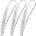 Pndeyo 3pcs Mini Stainless Steel Makeup Spatula, Reusable Cosmetic Cream by Pndeyo