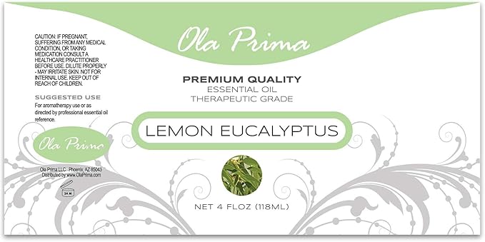 Ola Prima Lemon Eucalyptus Essential Oil – Therapeutic Grade - Image 9
