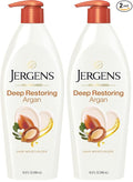 Jergens Deep Restoring Argan Oil Moisturizer, Soothing Body and Hand-Lotion by Jergens