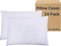 ZPECC White Pillow Cases Bulk 24 Pack by ZPECC-ABrandThatHasBeenFocusedOnBabyProductsFor18Years