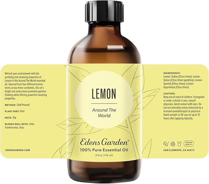 Edens Garden Lemon Around The World Essential Oil- 100% Pure Premium Grade - Image 9