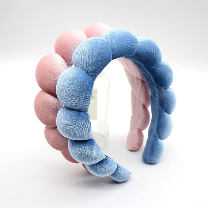 Headbands for Women, Cute Padded Fabric Hair Bands Wide Velvet Non Slip - Image 5