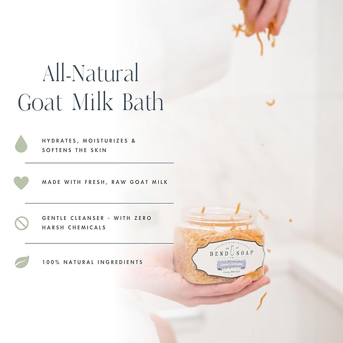 HInt of Lavender Milk Bath, 100% Natural Ingredients, Bubble Bath, Gentle - Image 2