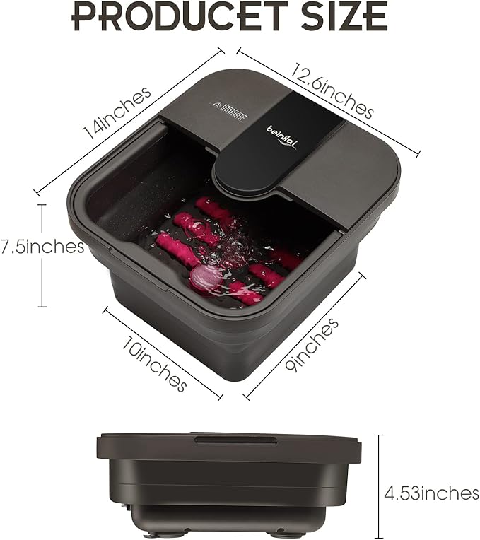 Beinilai Collapsible Foot Spa, Foot Bath - Image 7