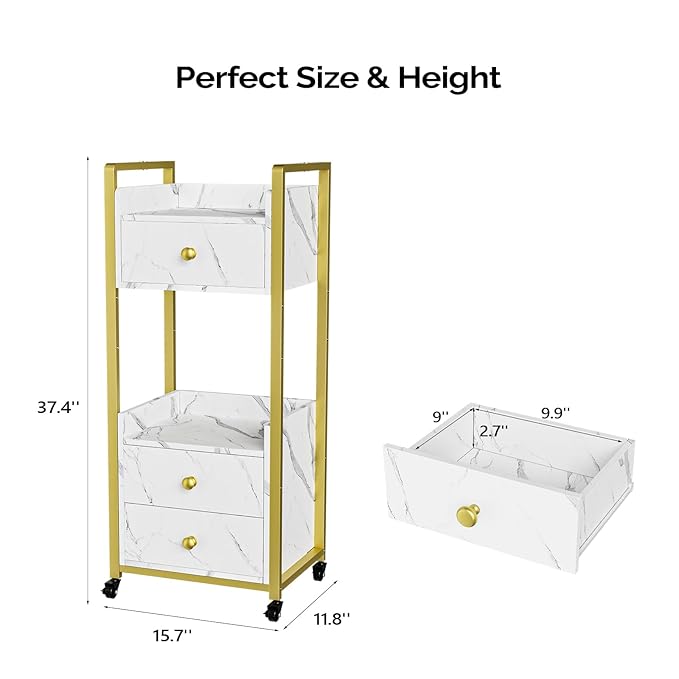 OmySalon Salon Trolley Cart - Image 7
