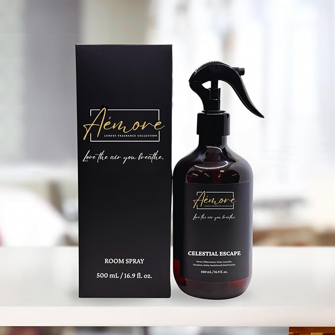 Room and Linen Spray/500 ml/Relaxing Home Fragrance, and Bathroom Deodorizer - Image 8