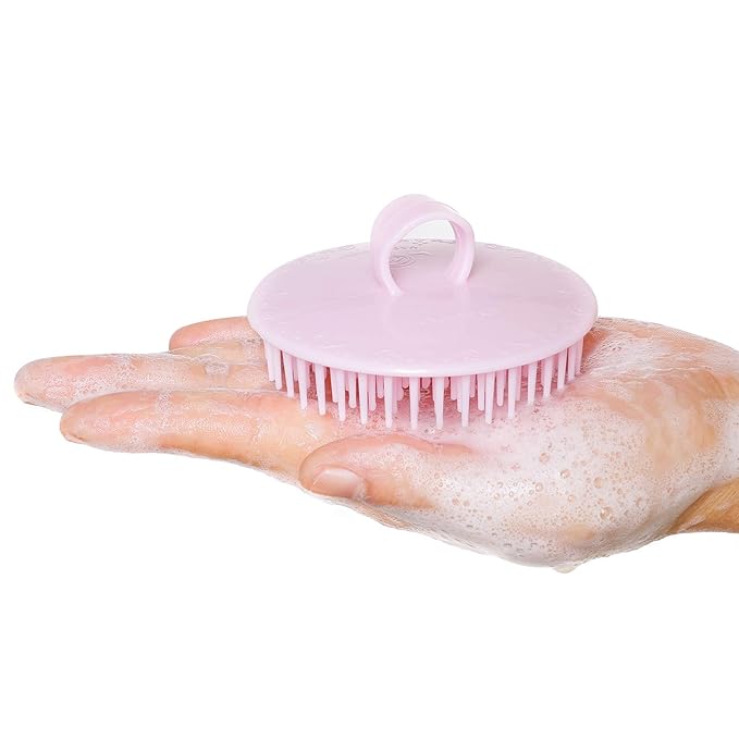 4Pack Hair Scalp Exfoliator Brush Dandruff Cleaning Brush, Flexible Scalp - Image 5