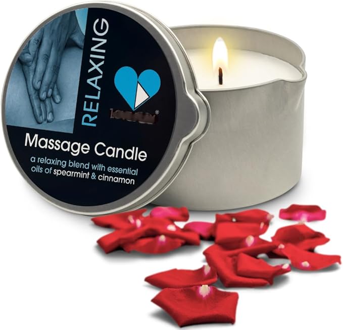LOVE PLAY Massage Oil Candle for Home SPA by LOVEPLAY