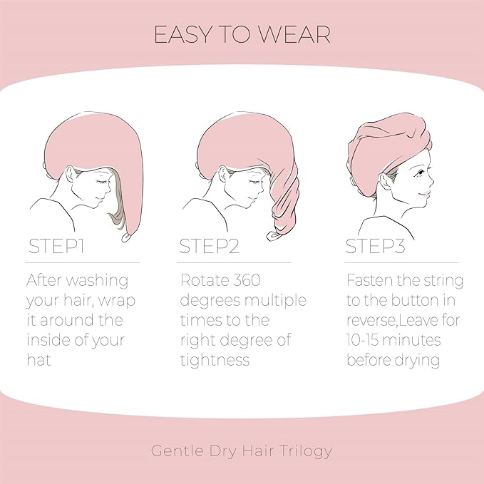 MaopaoBeauty Microfiber Hair Towel - Image 6