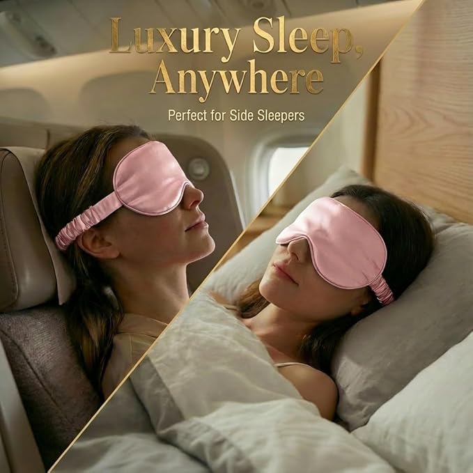 MATASSE 100% Mulberry Silk Sleep Mask 22 Momme Grade 6A - Image 8