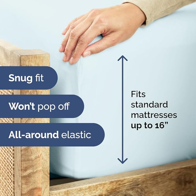 Twin Fitted Bed Sheet - Image 3