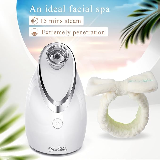 YourMate Facial Steamer Nano Ionic Face Steamer, Adjustable Nozzle - Image 6