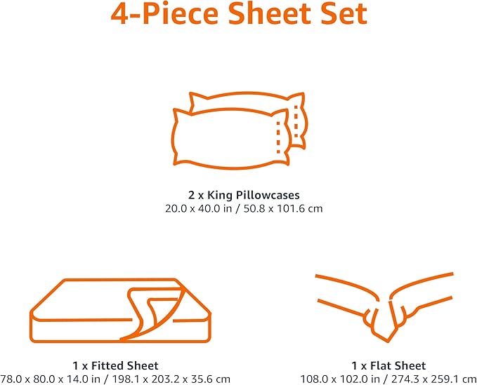 Amazon Basics Breathable, Machine Washable, Wrinkle Resistant Microfiber - Image 6