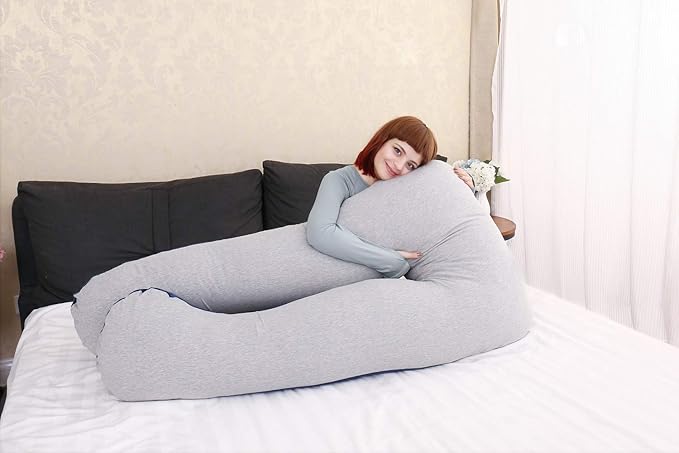 MOON PINE Pregnancy Pillow, U Shape Full Body Pillow - Image 7
