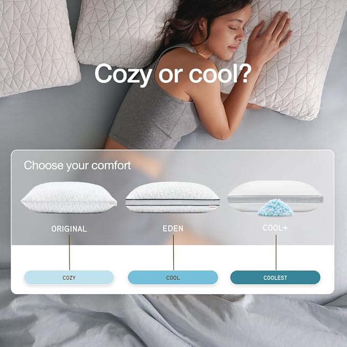 Coop Home Goods Eden Cool Adjustable Pillow, King Size - Image 6