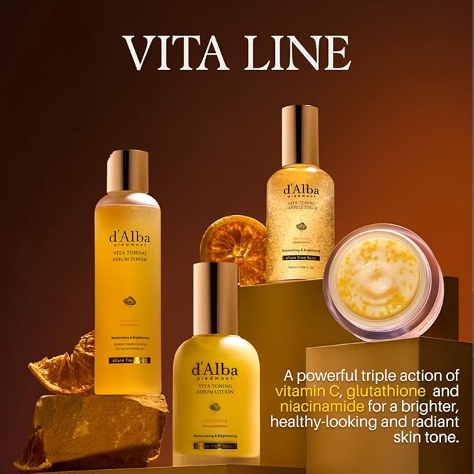 d'alba Piedmont White Truffle Vita Toning Serum Toner, Glass Skin - Image 2