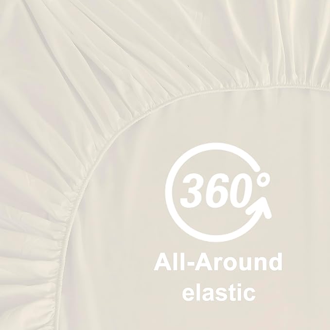 Hotella 100% Microfiber Twin Size Fitted Sheet Only, Ultra Soft Hotel Quality - Image 5