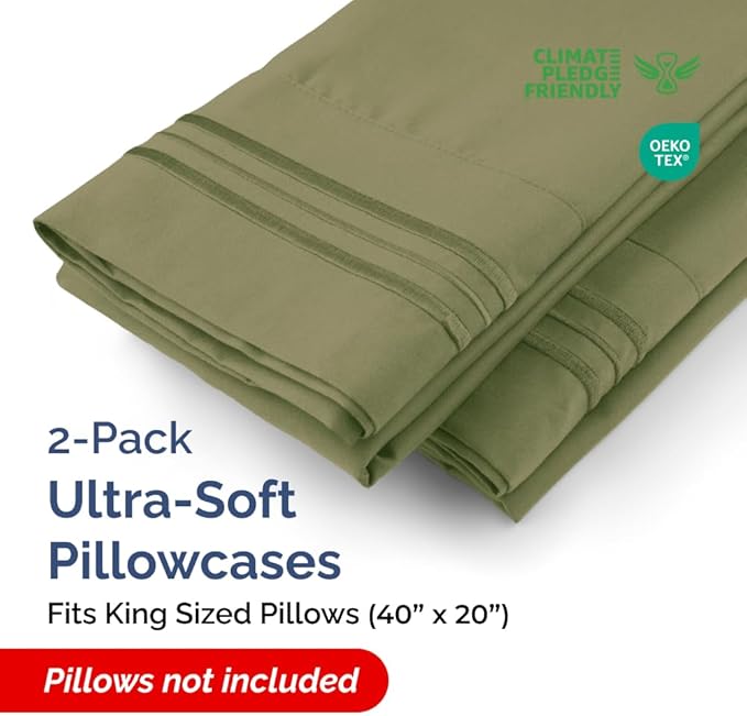 King Pillow Cases Set of 2 - Image 2